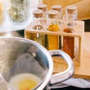 Dekordom Stalak za začine torano 14x9cm - natural - hml