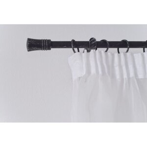 Dekordom Teleskopska garnišna zvono 170-300 crno/siva 633030