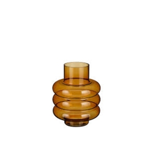 Dekordom Vaza lino 23cm 1134315 - brown - edl