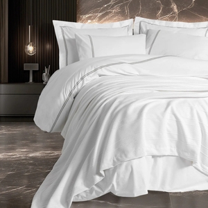 Posteljina cb set classic double sa prekrivačem - mehves