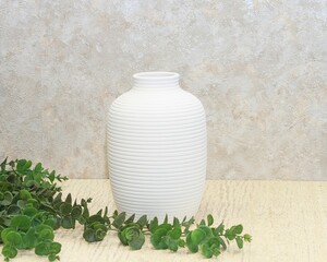 Dekordom Vaza bellissima 5031-1 24cm - white - n43