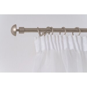 Dekordom Teleskopska garnišna sfera 120-210 hrom/mat 622120