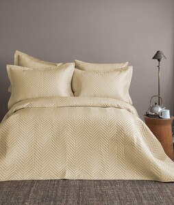 Dekordom Prekrivač set issimo double - simply satin - orchid beige