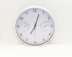 Dekordom Zidni sat 1625-2 - white - n41