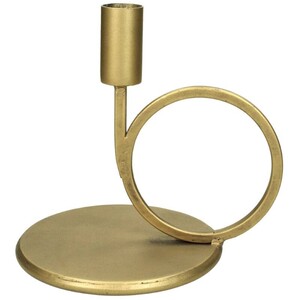Dekordom Držač za sveću metal 16cm xet-4490 - gold - ksn