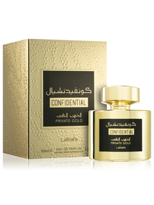 Unisex parfem Lattafa Confidential Private Gold Eau De Parfum 100 ml