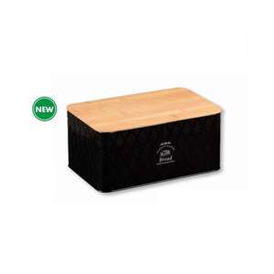 KESPER KSP18047 KUTIJA ZA HLEB 28X18X13cm CRNA