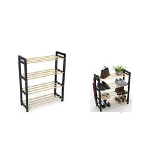 SINBO STO6720 CIPELARNIK SA 4 POLICE 23X65,5X78 cm DRVO PLASTIKA