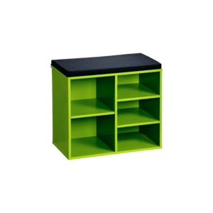 KESPER KSP15962 MINI CIPELARNIK ZELENI SA JASTUKOM ZA SEDENJE 51.5 x 48 x 29,5cm