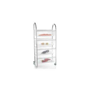 KIWA NATURAL4 20240  ŽIČANA POKRETNA POLICA SA 4 KORPE