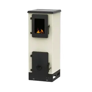 Alfa Plam Vulkan S peć na čvrsto gorivo, ECO, krem