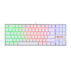 Tastatura Redragon Kumara K552-RGB Mechanical Gaming White - Red Switch