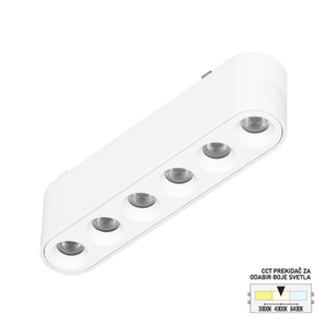 Forma LED magnetna svetiljka CCT ULTRA SLIM FMS2001-6 WH