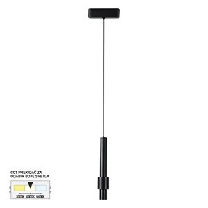 Forma LED magnetna visilica CCT ULTRA SLIM FMS4005-7 BK