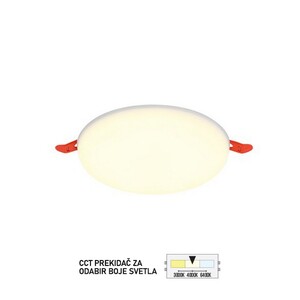 Forma LED panel frameless ugradni LPG-01-18R