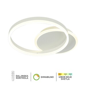 Forma LED plafonska lampa F2047-46C WH