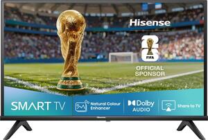 Hisense LED TV 32A4Q, HD Ready, VIDAA Smart TV, HDR10, DVB-T2/T/C/S2/S, Dolby Audio, DTS Virtual:X