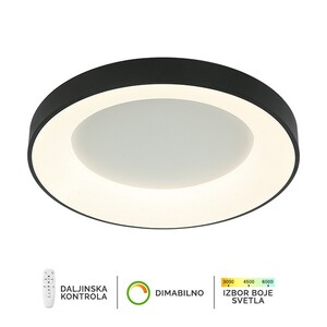 Forma LED plafonska lampa F2049-86C BK