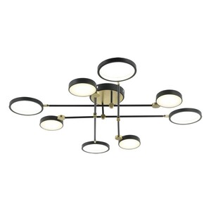 Forma LED plafonska lampa F2036-60C BK+SG