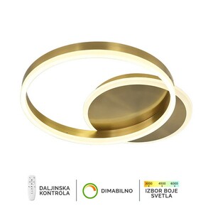 Forma LED plafonska lampa F2047-46C SG