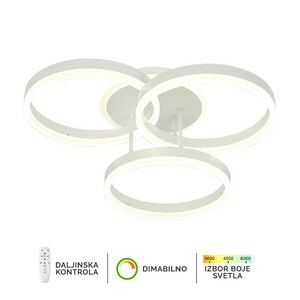 Forma LED plafonska lampa F2047-82C WH