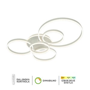 Forma LED plafonska lampa F2047-174C WH