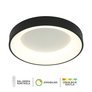 Forma LED plafonska lampa F2049-66C BK