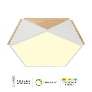 Forma LED plafonska lampa F2810-24C WH+WD