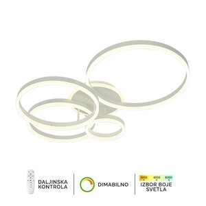 Forma LED plafonska lampa F2047-132C WH