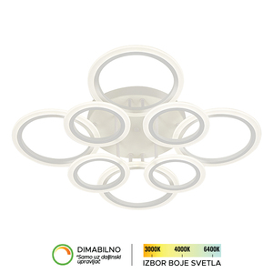 Forma LED plafonska lampa F2083-100C WH