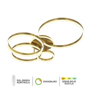 Forma LED plafonska lampa F2047-132C SG