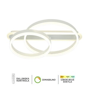 Forma LED plafonska lampa F2047-76P WH