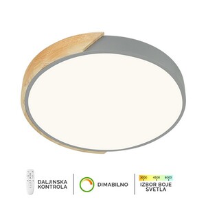 Forma LED plafonska lampa F2811-16C GY+WD