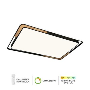 Forma LED plafonska lampa F2820-120C BK