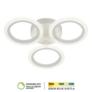 Forma LED plafonska lampa F2083-30C WH