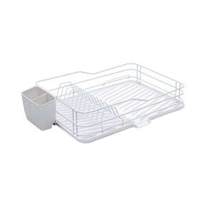 ESTIA OCEĐIVAĆ ZA SUDOVE 43X31CM METALNI BELI ES01-9601