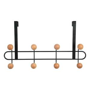 ESTIA ČIVILUK ZA VRATA SA 8  KUKICA METAL CRNI ES02-18306