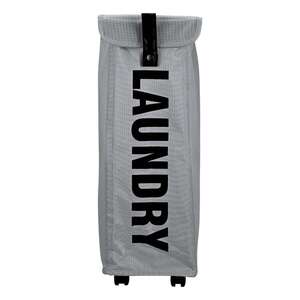 ESTIA KORPA ZA VEŠ SA TOČKIĆIMA 45L SIVA 39X20X59CM  ES02-25373