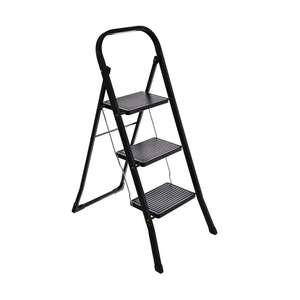 ESTIA MERDEVINE METALNE 3 STEPENIKA CRNE ES04-14711