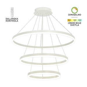 Forma LED visilica F2047-130V WH