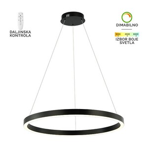 Forma LED visilica F2048-56V BK