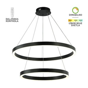 Forma LED visilica F2048-100V BK