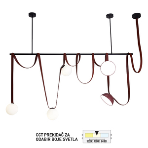 Forma LED viseća lampa FK2100-20V BK/BR