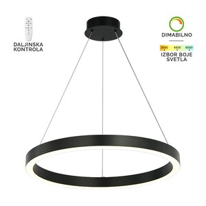 Forma LED visilica F2048-44V BK