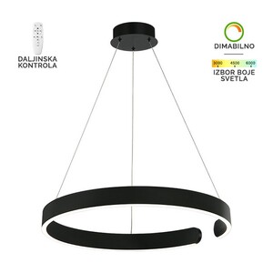 Forma LED visilica F2046-42V BK