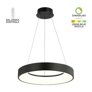 Forma LED visilica F2049-66V BK