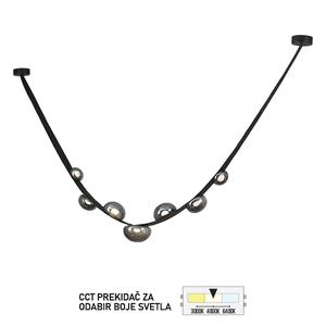 Forma LED viseća lampa FK2015-17V BK