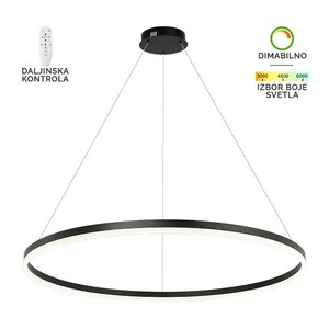 Forma LED visilica F2047-70V BK