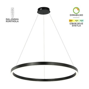 Forma LED visilica F2048-70V BK