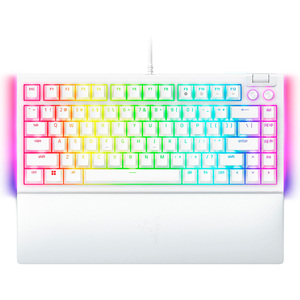 Tastatura Razer BlackWidow V4 75% - Hot-swappable Mechanical Gaming Keyboard - White - US Layout